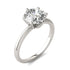 2.00 CTW Lab Grown Diamond Solitaire Engagement Ring – G-VS, AGI Certified, 14K White Gold VossAgin