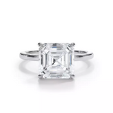 2.00 CTW Lab Grown Diamond Solitaire Engagement Ring – G-VS, AGI Certified, 14K White Gold VossAgin