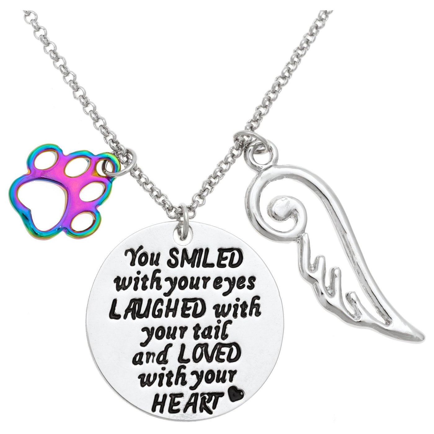 Loved With Your Heart Paw Print Jewelry GreaterGood