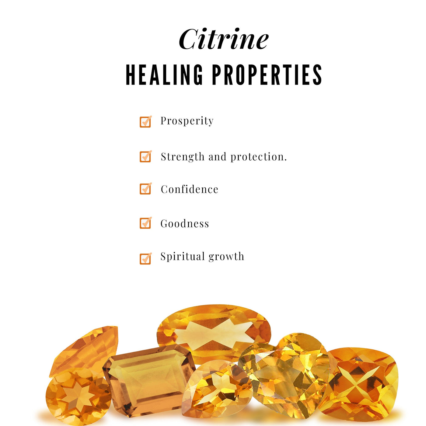 Natural Citrine Geometric Pendant and Earrings Set with Moissanite Rosec Jewels