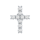 Minimalist Diamond Cross Cartilage Earring Rosec Jewels