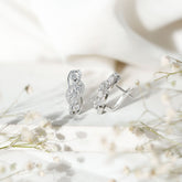 Lab Grown Diamond Infinity Earrings For Women Rosec Jewels