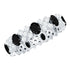 Certified Real Black Spinel Eternity Ring with Moissanite Rosec Jewels