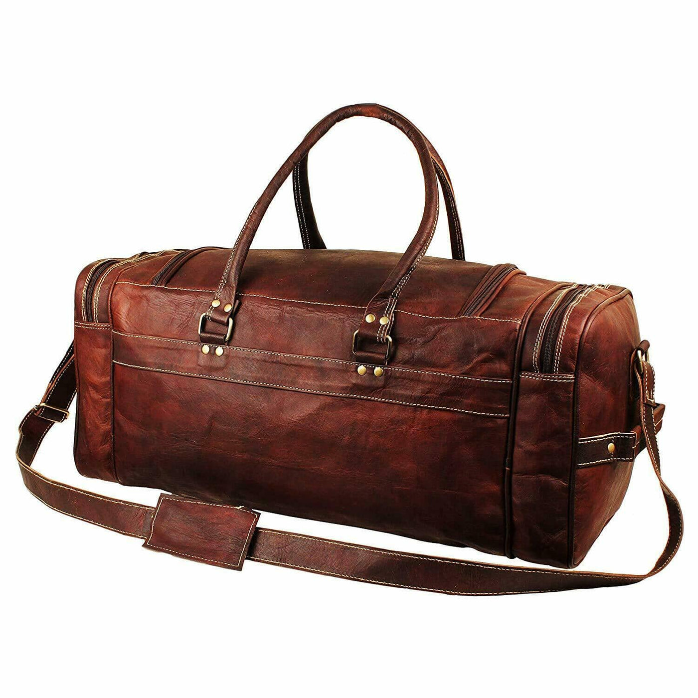 Traveler Weekender Duffle Classy Leather Bags
